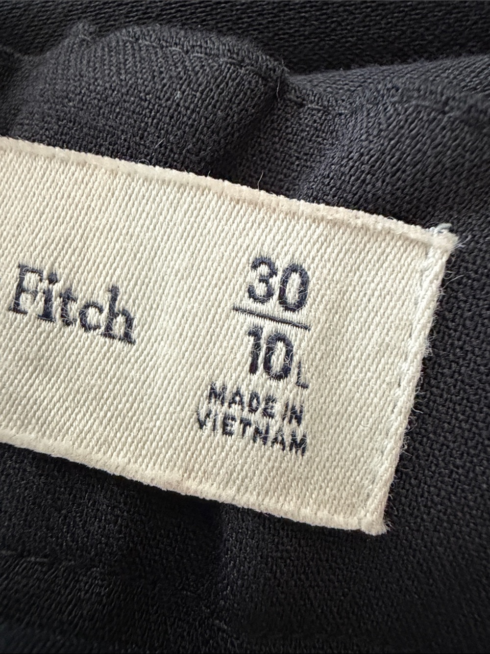 Abercrombie & Fitch Black Wide Leg Pants - Picture 5 of 5